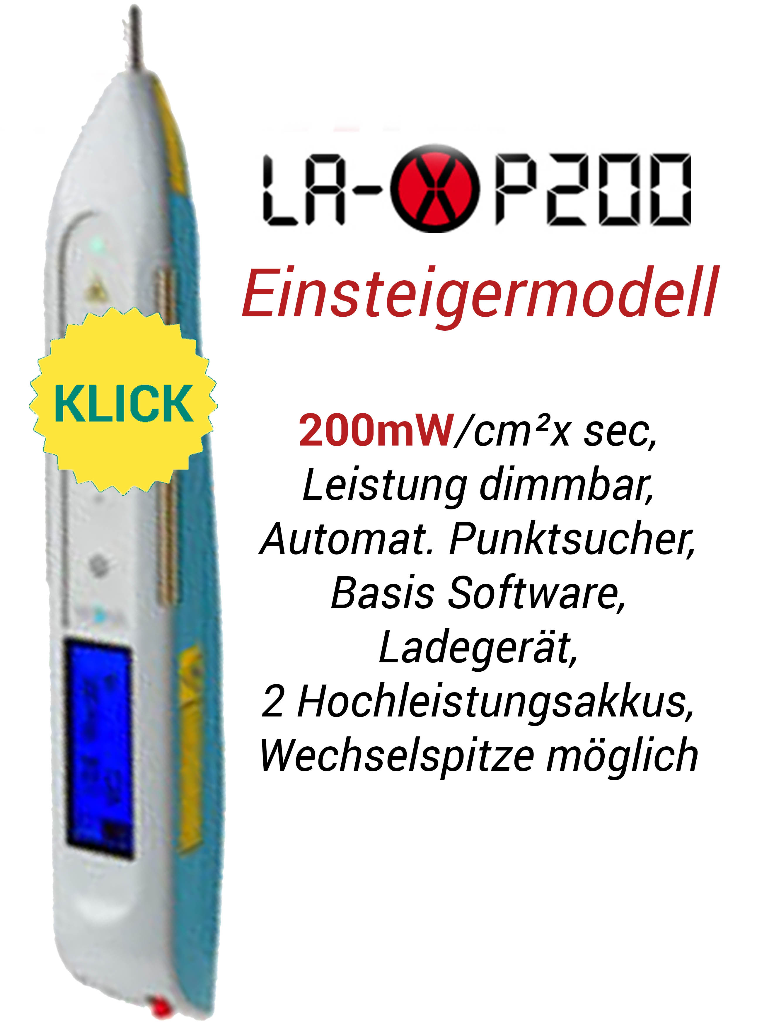 Punktlaser LA P 200 - das Einsteigermodell